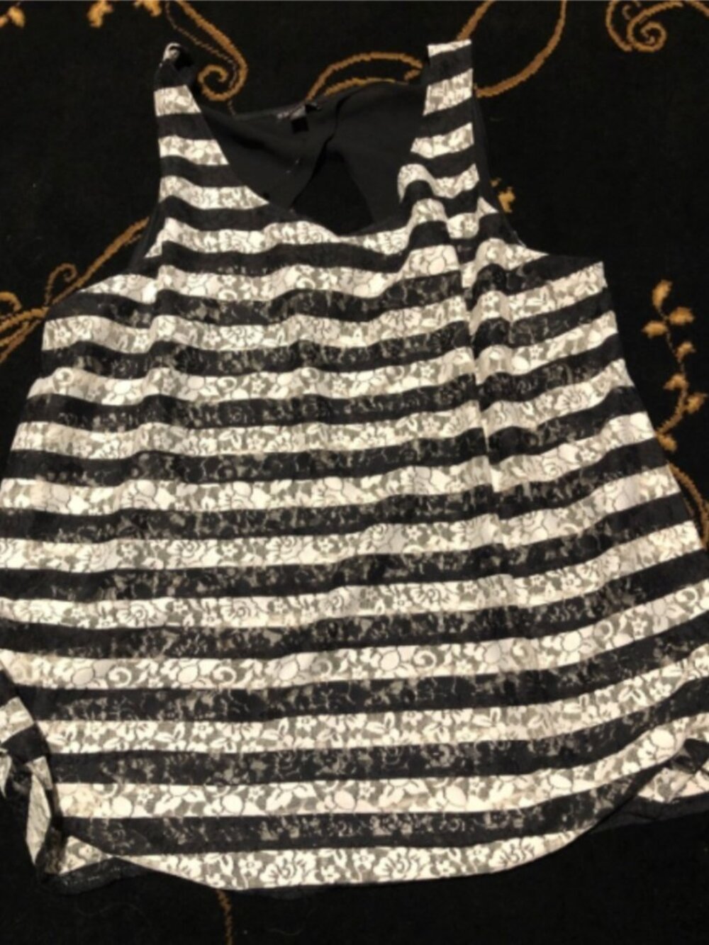 NWOT Express Lace Sleeveless Tank Top S